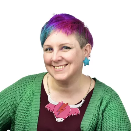 Headshot of Kirsty Lunne, Director of Molke, on a white background