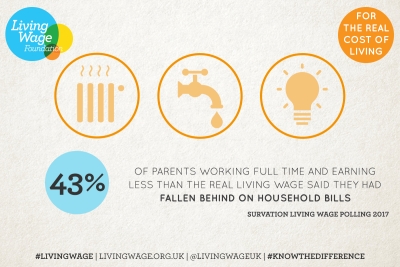 Graphic - life on low pay